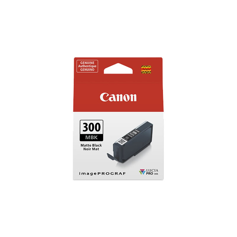 cartuccia canon pfi-300 mbk 14.4ml nero opaco [4192c001]