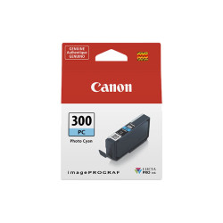 Cartuccia canon pfi-300 pc foto 14ml ciano [4197c001]