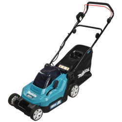 Rasaerba makita a batteria 18v 40l blu/bianco [dlm382z]