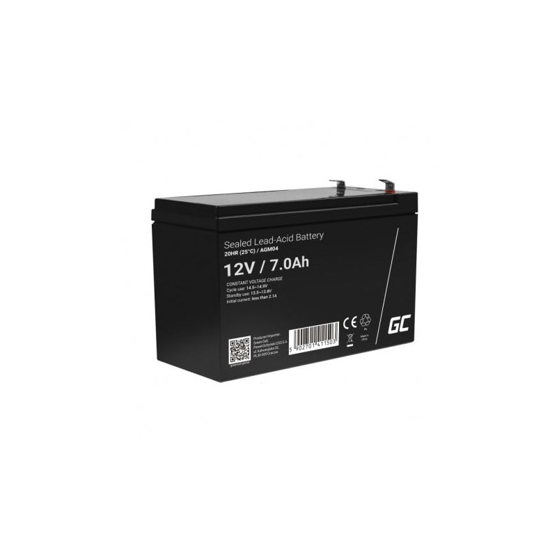 Batteria gruppo di continuita' green cell agm gc 12v 7ah [azgceuaz0000004]