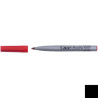 Scatola 12 marcatori pocket 1445 rosso p.tonda permanente bic [820900]