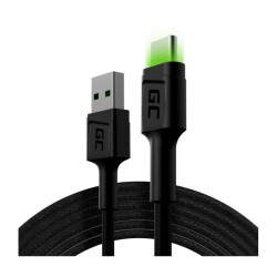 Cavo green cell gcray usb - usb-c 200cm, led backlight [akgcetu00000016]