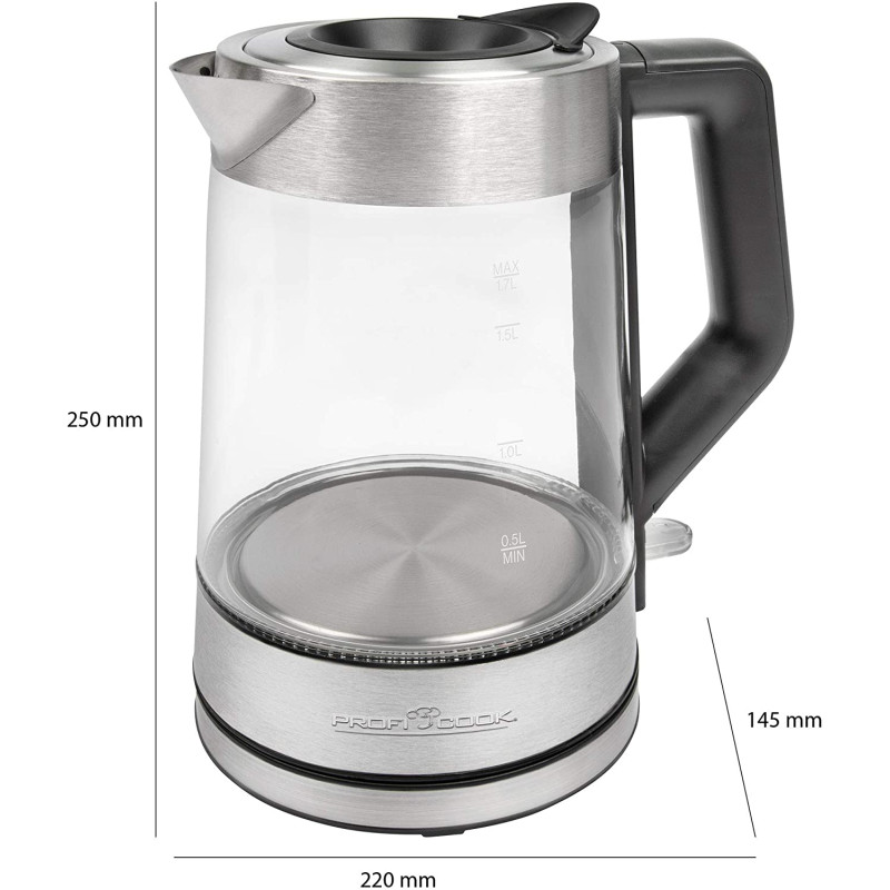 Bollitore proficook pc-wks 1190 g inox [501190]