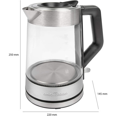 Bollitore proficook pc-wks 1190 g inox [501190]