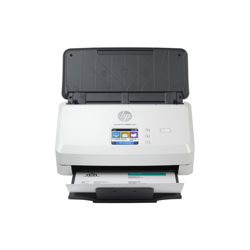 Scanner hp scanjet pro n4000 snw1 alimentazione fogli a4 216 x 3100mm