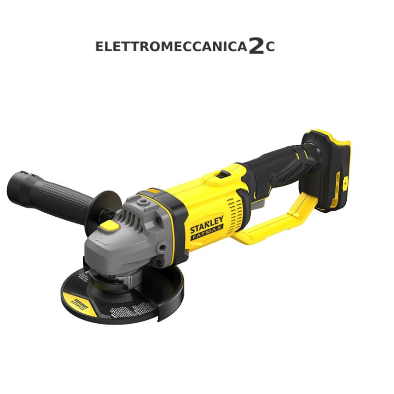 Smerigliatrice angolare stanley sfmcg400b-xj 18v 125mm solo corpo