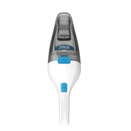 Aspirapolvere mini black&decker nvc115jl 3,6v bianco [nvc115jl-qw]