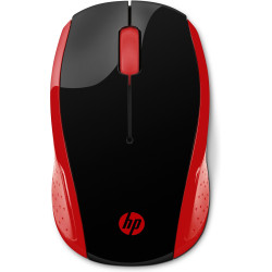 Mouse hp 200 rf wireless optical 1000 dpi ambidextrous [2hu82aa]