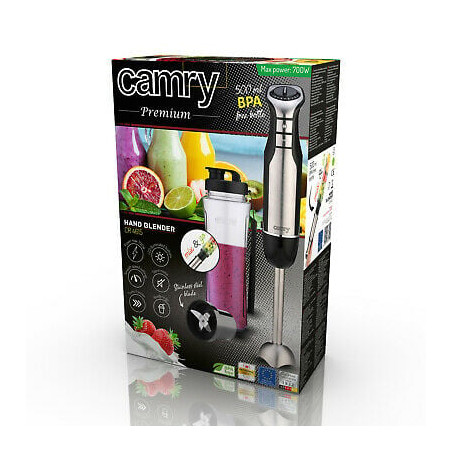 Mixer ad immersione adler 500ml 700w nero [cr 4615]