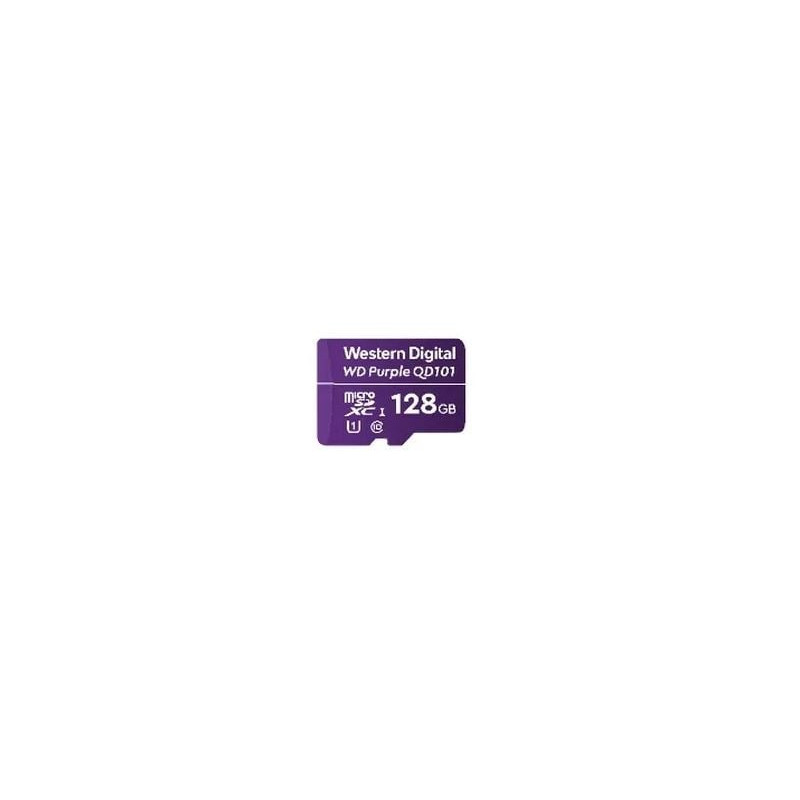128gb scheda microsdxc westerndigital purple qd101 / wdd128g1p0c