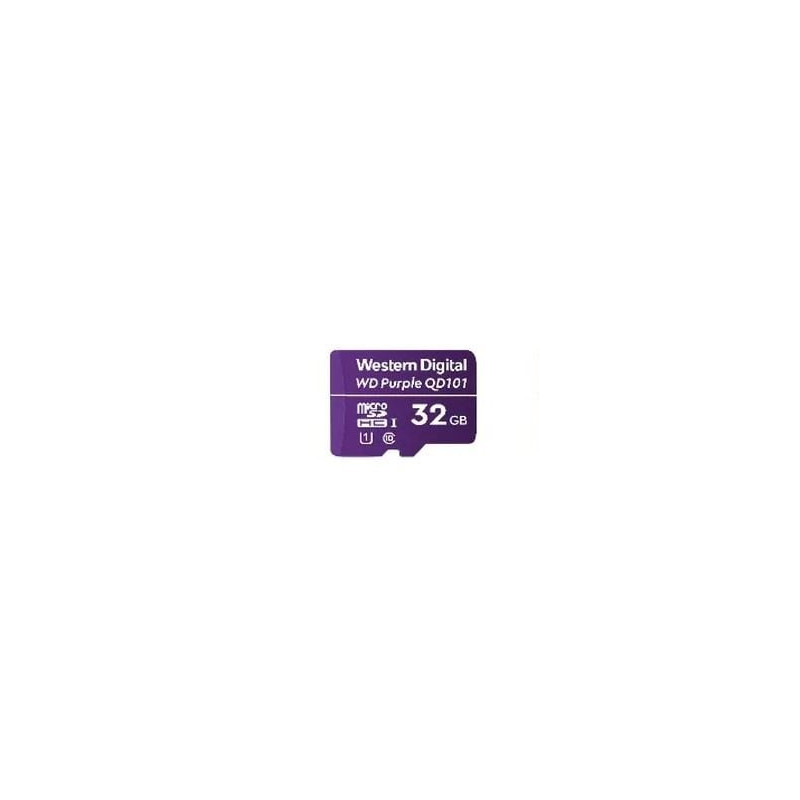 32gb scheda microsdhc western digital wd purple sc qd101 [wdd032g1p0c]