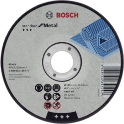 Bosch accessories 2608603164 2608603164 disco di taglio dritto 115