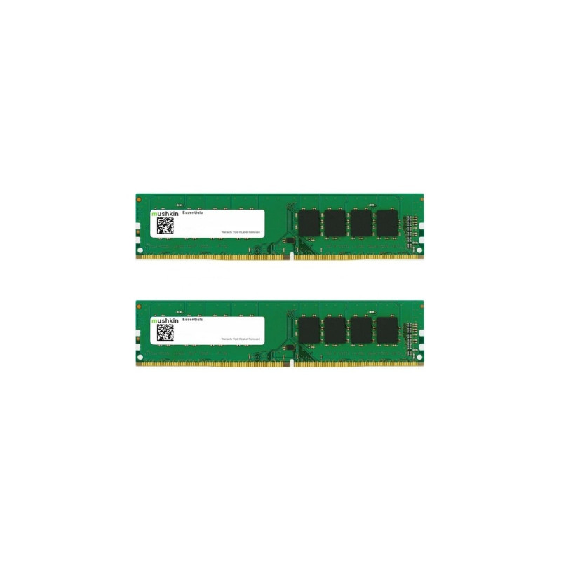 Ram dimm ddr4 64gb mushkin essenziali 3200mhz cl22 verde [mes4u320nf32gx2]