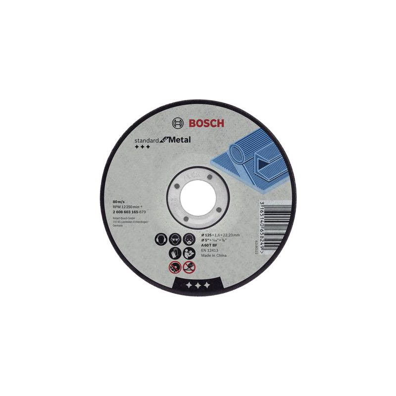 Bosch accessories 2608603167 2608603167 disco di taglio dritto 180