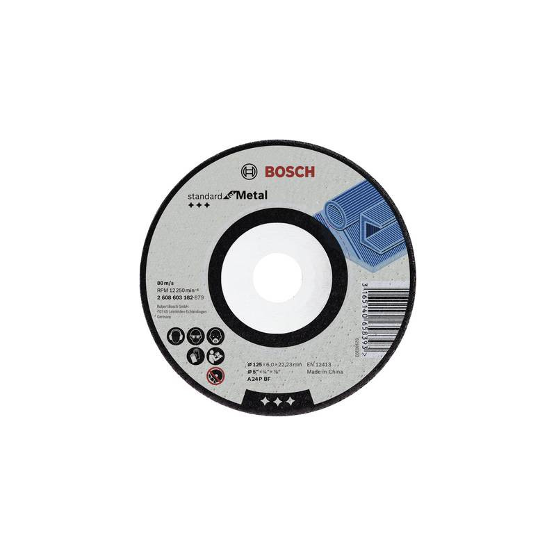 Bosch accessories 2608603181 disco di sgrossatura con centro depresso