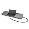 docking station itec usb-c metal ergonomic 3x 4k con pd [c31flatdockpdpro]