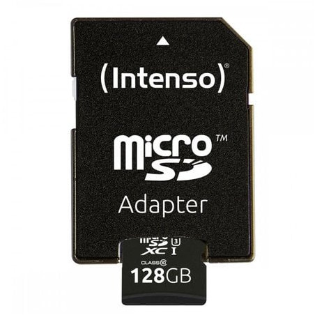 128gb scheda microsdxc intenso class 10 uhs-i professional [3433491]