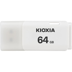 Pen drive 64gb kioxia u202 hayabusa usb 2.0 bianco [lu202w064g]