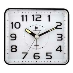 Sveglia da tavolo jm by lowell ja-7081n bianco/nero