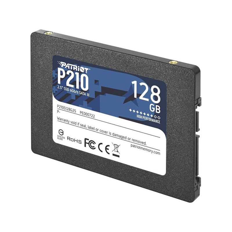Ssd 128gb patriot 430/450 p210 sa3 nero [p210s128g25]