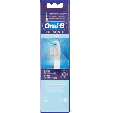 Set testine di ricambio oral-b pulsonic clean per spazzolino