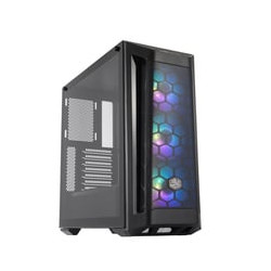 Case cooler master masterbox mb511 argb, 2xcombo 2.5"/3.5",5xssd,