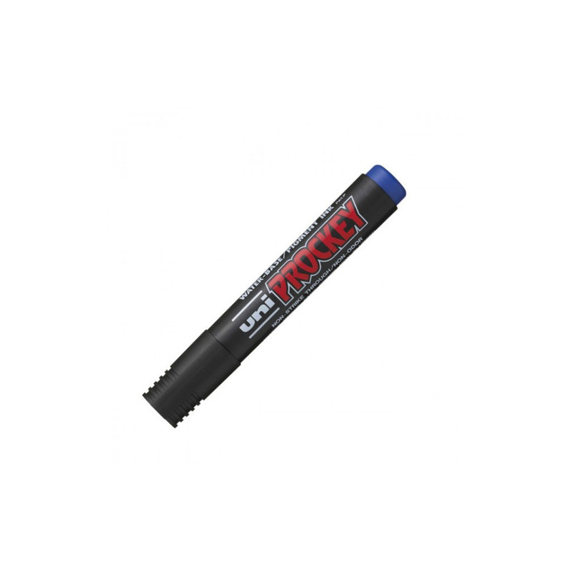 Marcatore uni prockey m122 blu p.tonda [m122b]