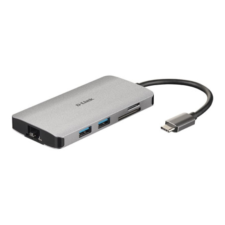 Hub usb d-link dub-m810 usb-c 8-port usb 3.0 [dub-m810]