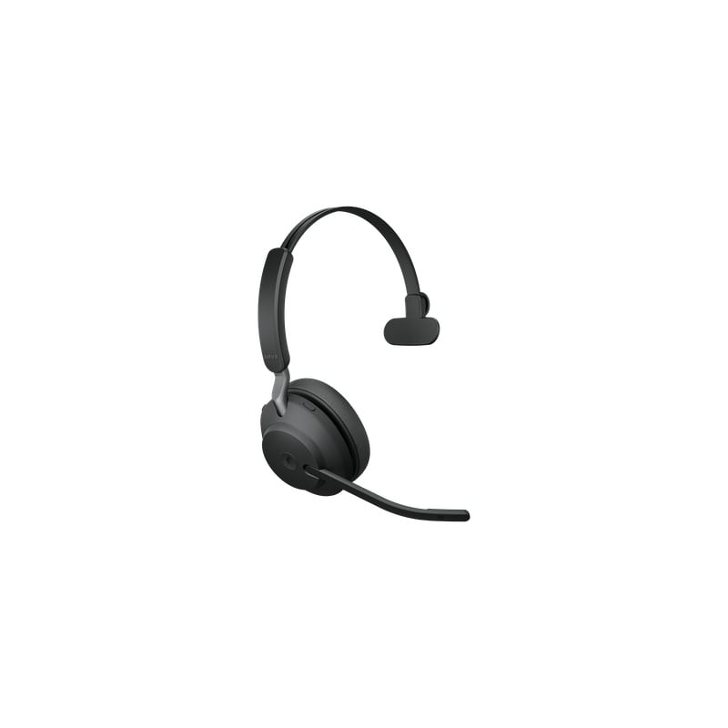 Cuffia jabra evolve2 65 mono ms + link 380c nero