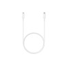 Cavo samsung usb type-c a usb type-c ep-dn975 bianco