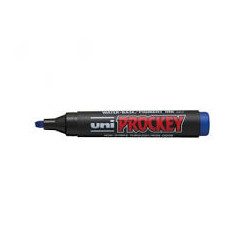 Marcatore uni prockey m126 blu p.scalpello [m126b]