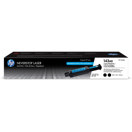 Toner hp neverstop, nero no.143ad [w1143ad]