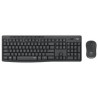 Kit mouse/tastiera logitech mk295 silent wireless combo