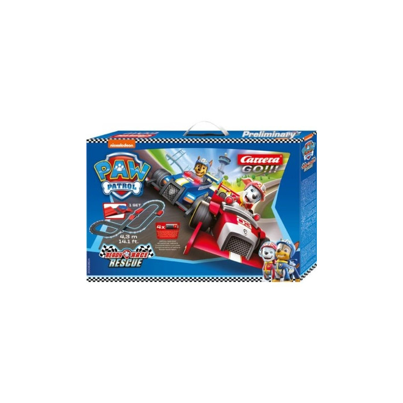 Carrera - firts paw patrol race rescue 4,3m [wrcaes0cc035142]