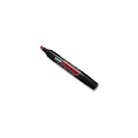 Marcatore uni prockey m126 rosso p.scalpello [m126r]