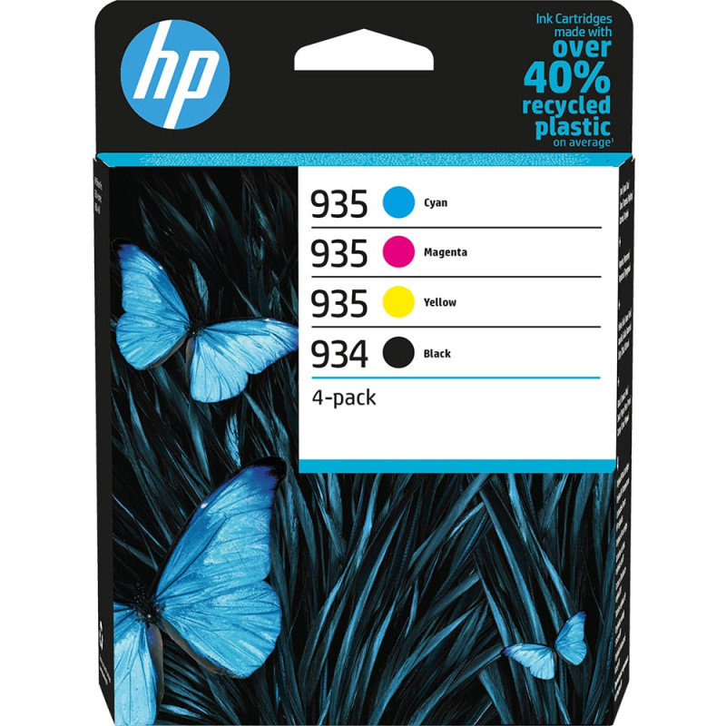 Cartuccia hp tinte multipack no.934/935 10ml+4.5ml nero+ciano/magneta/giallo