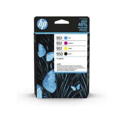 Cartuccia hp multipack no.950/951 1x1.000pagine+3x700pagine nero+ciani/magneta/giallo