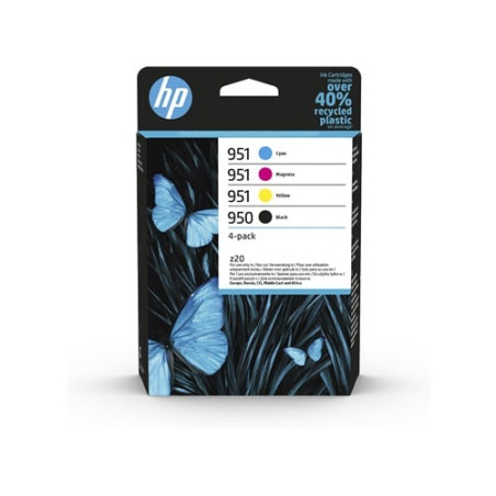 Cartuccia hp multipack no.950/951 1x1.000pagine+3x700pagine nero+ciani/magneta/giallo