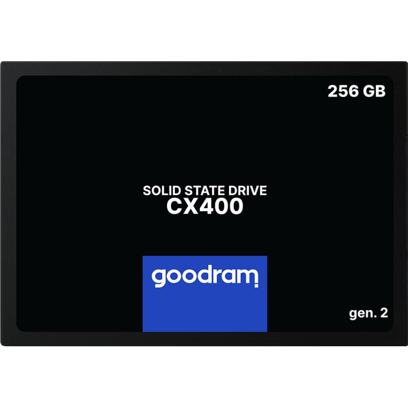 Ssd 256gb goodram cx400 gen.2 2,5 serial ata iii 3d tlc nand [ssdpr-cx400-256-g2]