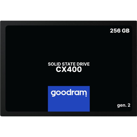 Ssd 256gb goodram cx400 gen.2 2,5 serial ata iii 3d tlc nand [ssdpr-cx400-256-g2]