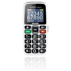 Cellulare brondi amico unico dual-sim 1.8 32m+32m bianco [10276091]