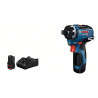 Trapano avvitatore bosch gsr 12v-35 kit hx a batteria [06019j9101]