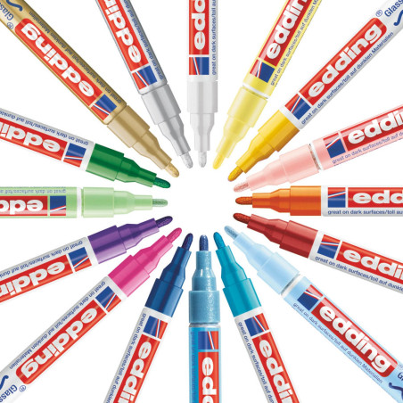 Marcatore edding 751 oro punta fine 1-2mm vernice smalto [e-751