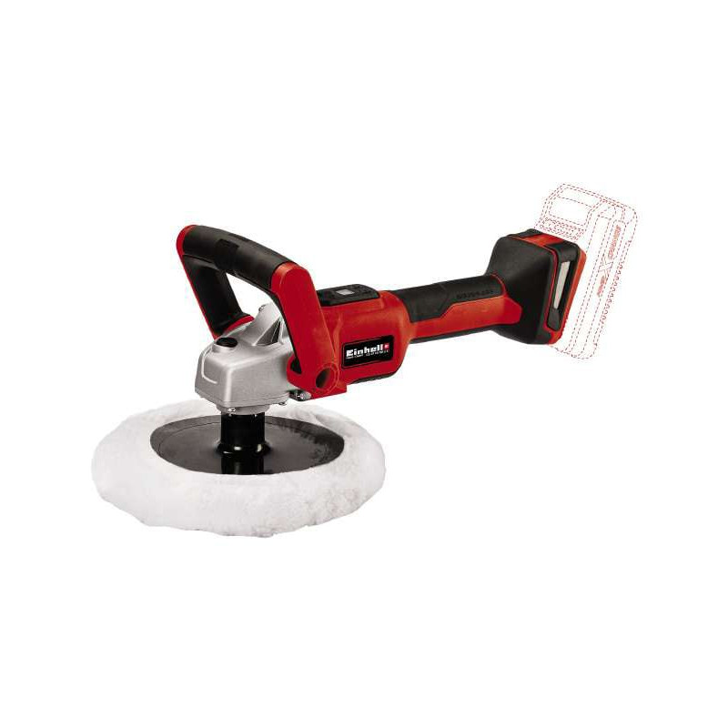 Lucidatrice einhell ce-cp 18/180 li e solo a batteria [2093320]
