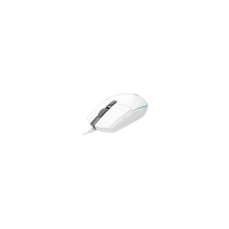 Mouse logitech g203 lightsync bianco [910-005797]