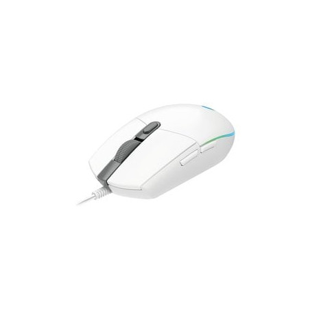 Mouse logitech g203 lightsync bianco [910-005797]