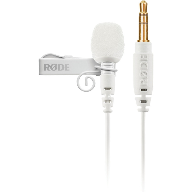 Microfono rode lavalier go bianco [400600026]