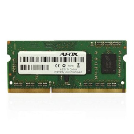 Ram so-dimm ddr3 8gb afox 1333mhz cl17 1.5v [afsd38ak1p]