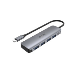 Hub usb unitek h1107a usb-c 4xusb 3.1 gen1 microusb [h1107a]