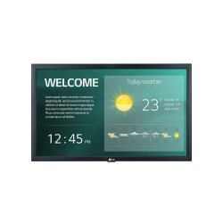 Public display led 21.5" lg 22sm3g full hd 1920x1080p classe